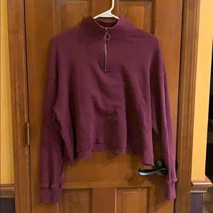 Hollister boyfriend Tee crop